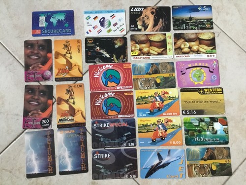 Lotto carte telefoniche - 48,