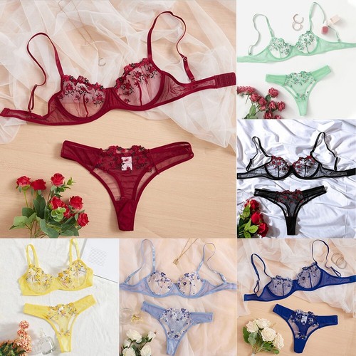 Reggiseno donna ricamo