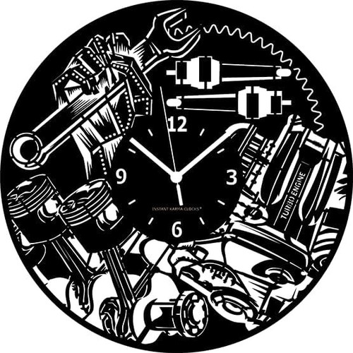Meccanico orologio da parete - |,
