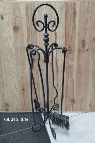 Elegante set attrezzi camino - attrezzi,