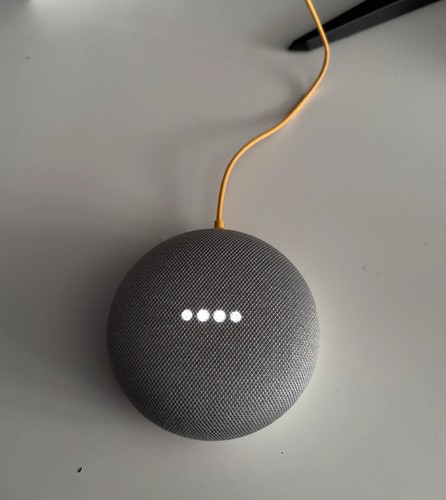 Google home mini - google, grigio