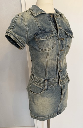 Guess vestito jeans mini - mini, abito