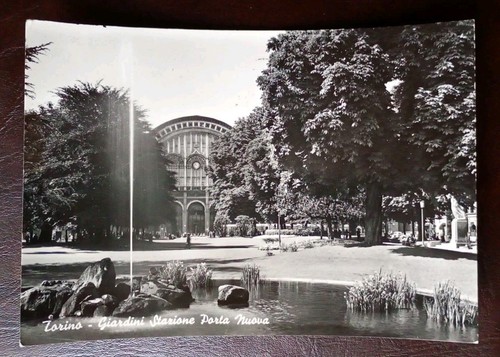 Cartolina torino giardini - torino,