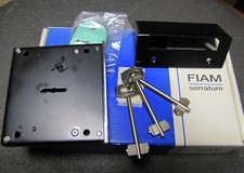 SERRATURA applicabile FIAM art 3130 ambidestra entrata mm 50 chiave doppia mappa