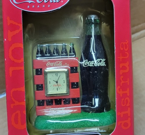 Mini orologio bottiglie coca - mini,