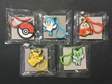 POKEMON SAN CARLO PORTACHIAVI KEYCHAN SERIE COMPLETA 5 PEZZI