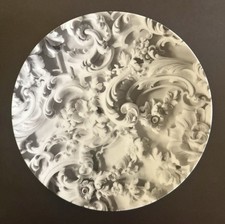 LTD ED BERNARDAUD LIMOGES X RUDOLF STINGEL PIATTO PORCELLANA NUOVO CON SCATOLA 26 cm