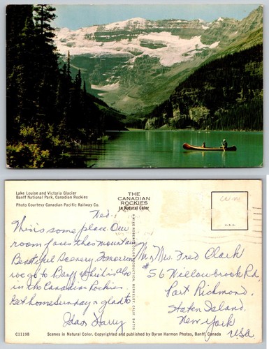 Cartolina lake louise - cartolina,
