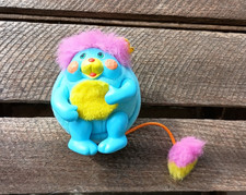 Peluche vintage 1986 Party Popple Pocket 3" di Mattel