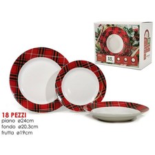 Set Piatti 18 Pezzi per 6