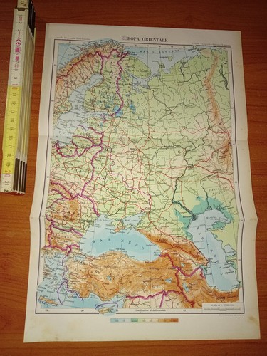 Cartina geografica europa - cartina,