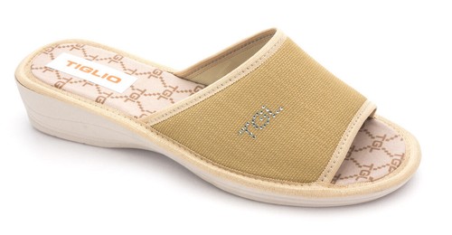 Tiglio 1619 beige pantofole - 1619,