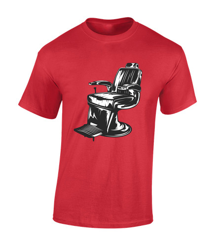 Sedia barbiere uomo shirt - sedia, t