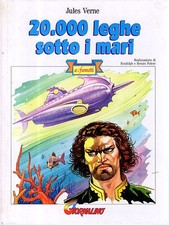 20.000 leghe sotto i mari Volume cartonato ed. Il Giornalino (polese)