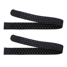 2 pz fascia da braccio di ricambio regolabile cardiofrequenzimetro fascia (X7w)