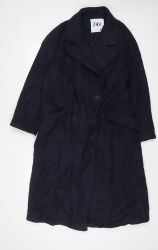 Cappotto soprabito donna blu