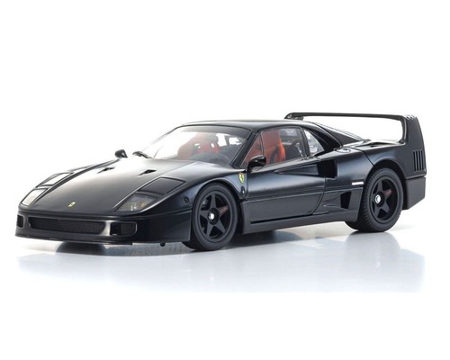 Kyosho ferrari f40 nero - f40, 1:18