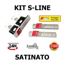 Kit 4 pz. S-Line Satinato