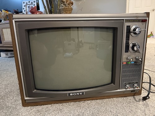 Vntg 1970 sony trinitron - 1970,