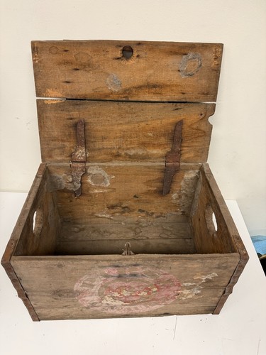 Cassa legno vintage antica - cassa,