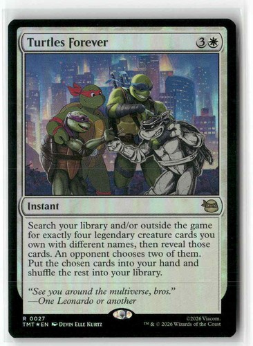 Tartarughe forever mtg tmt - tartarughe, 27
