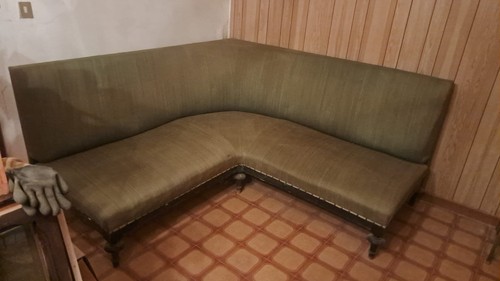 Divano angolare vintage