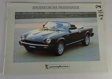 Prospetto/Brochure Fiat 124