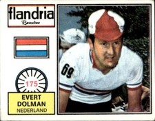 figurina ciclismo Sprint 72 1972 panini New # 175 Dolman