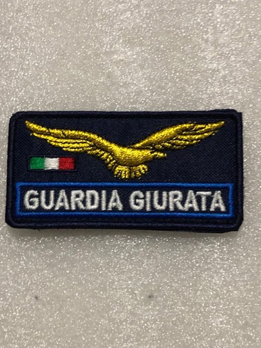 Patch ricamo guardia - ricamo, giurata