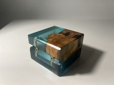 Scatola porta anelli in legno