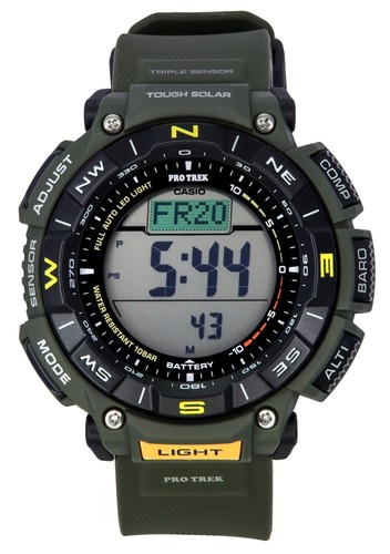 Casio pro trek nero quadrante - casio,