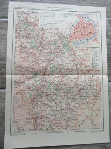 Carte couleurs 1900 vienne - ,