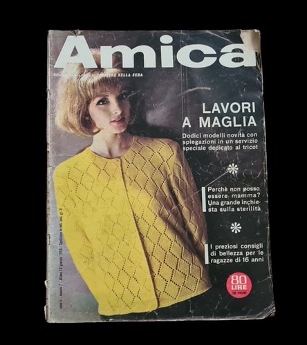 Rivista amica lavori - a, maglia