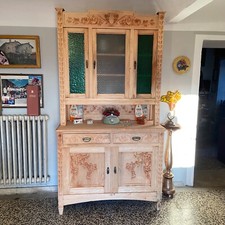 CREDENZA INIZIO 900 RESTAURATA GREZZA AL NATURALE