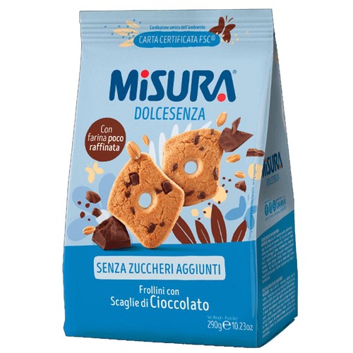 Biscotti misura con scaglie - misura,