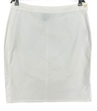 Gonna Mini Bianca Dritta RALPH LAUREN Donna Taglia W32