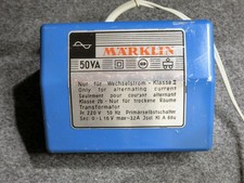 MARKLIN 6210 potentissimo trasformatore da 50 VA – x luci semafori scambi