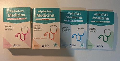 Set libri alpha test medicina - alpha,