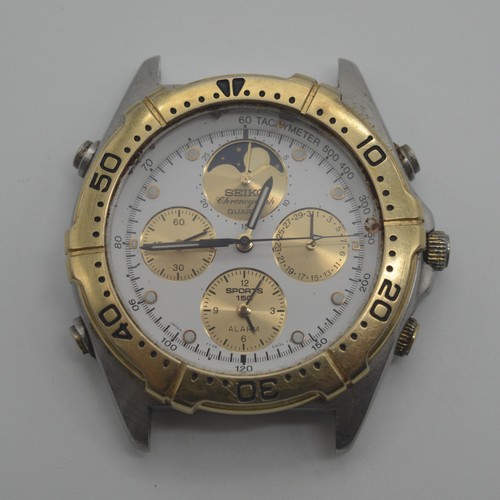 Seiko watch moonphase 42mm not - 42mm,