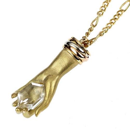 Collana pendente cristallo