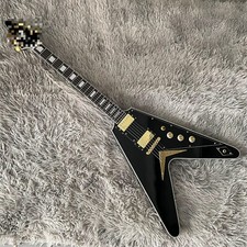 Custom Black Flying V Electric