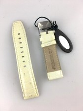 Cinturino Orologio Chronotech misura 22 mm Vera Pelle Fibbia originale Acciaio 