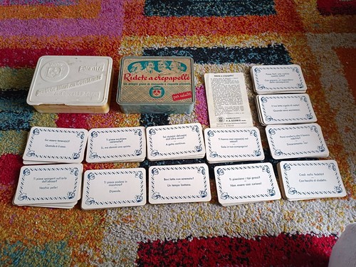 Vecchissimo gioco carte da - gioco,