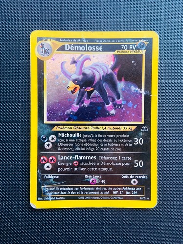 Carte pokémon démolosse 75 - pokémon,