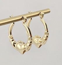 Orecchini a cerchio vintage in