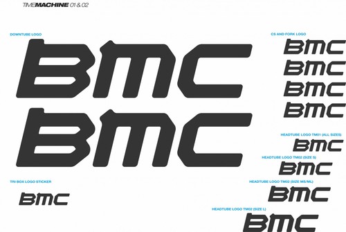 Adesivi telaio bmc timemachine - telaio,