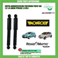 COPPIA 2 AMMORTIZZATORI POSTERIORI FIAT PUNTO 188 1.2 1.9 LANCIA YPSILON 1.3 MTJ
