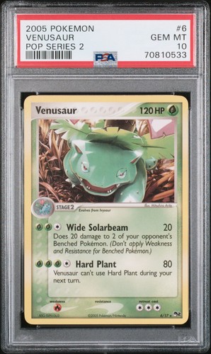 Psa venusaur pop series 2 - psa,