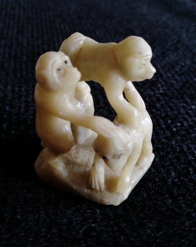 Scultura orientale scimmie - orientale,