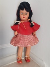 BAMBOLA ATHENA CAPPUCCETTO ROSSO 32 CM - ANNI 40/50